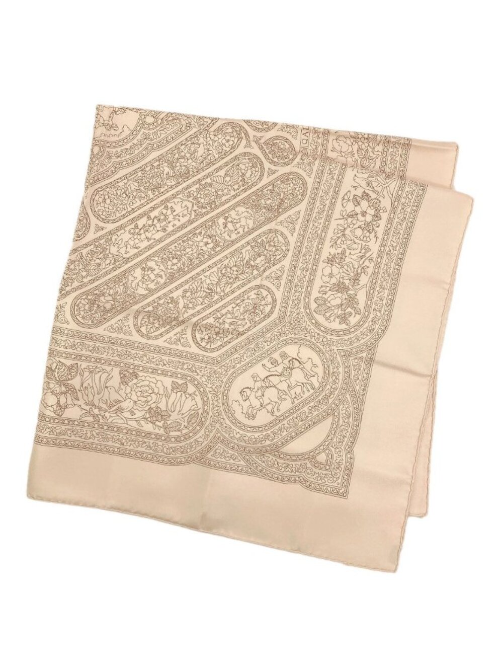 Hermes Carre 90 Karamdan Scarf Silk